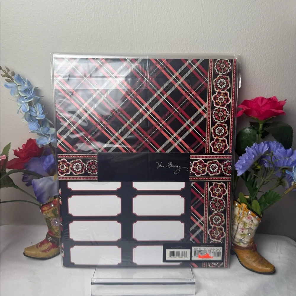 NWT Vera Bradley Pirouette Pocket Folders Retired Rare